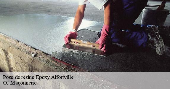 Pose de resine Epoxy  94140